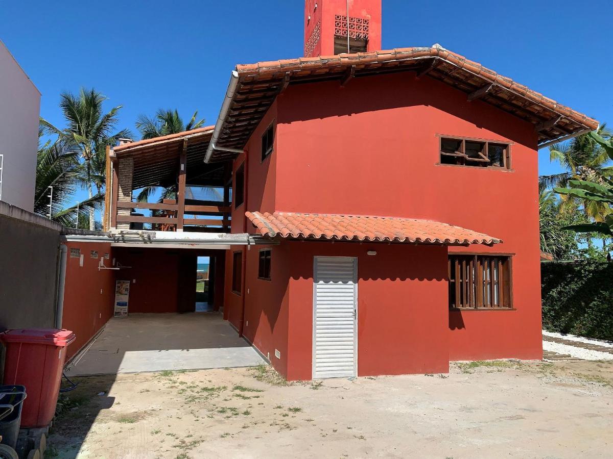 Casa De Frente Para A Praia - Arraial D' Ajuda 塞古罗港 外观 照片