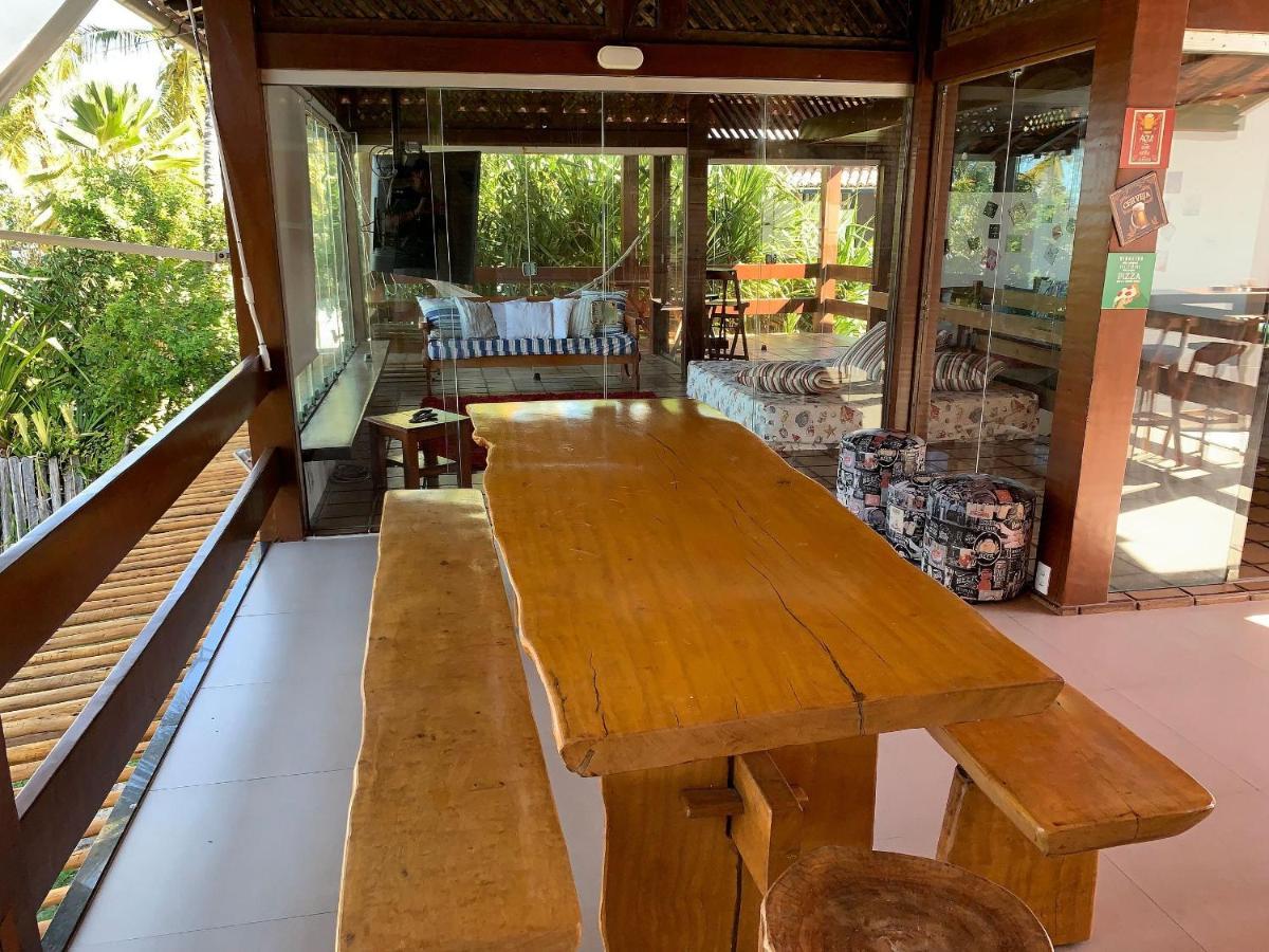 Casa De Frente Para A Praia - Arraial D' Ajuda 塞古罗港 外观 照片