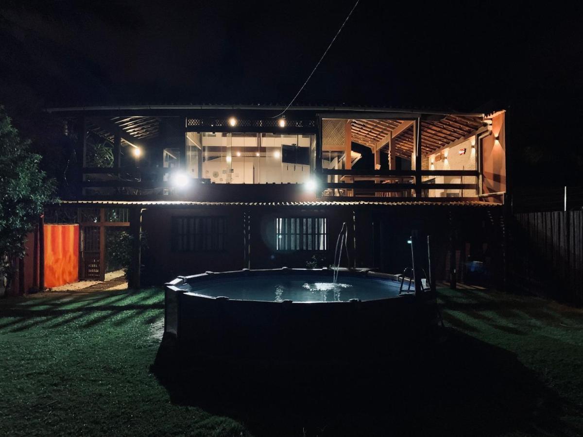 Casa De Frente Para A Praia - Arraial D' Ajuda 塞古罗港 外观 照片