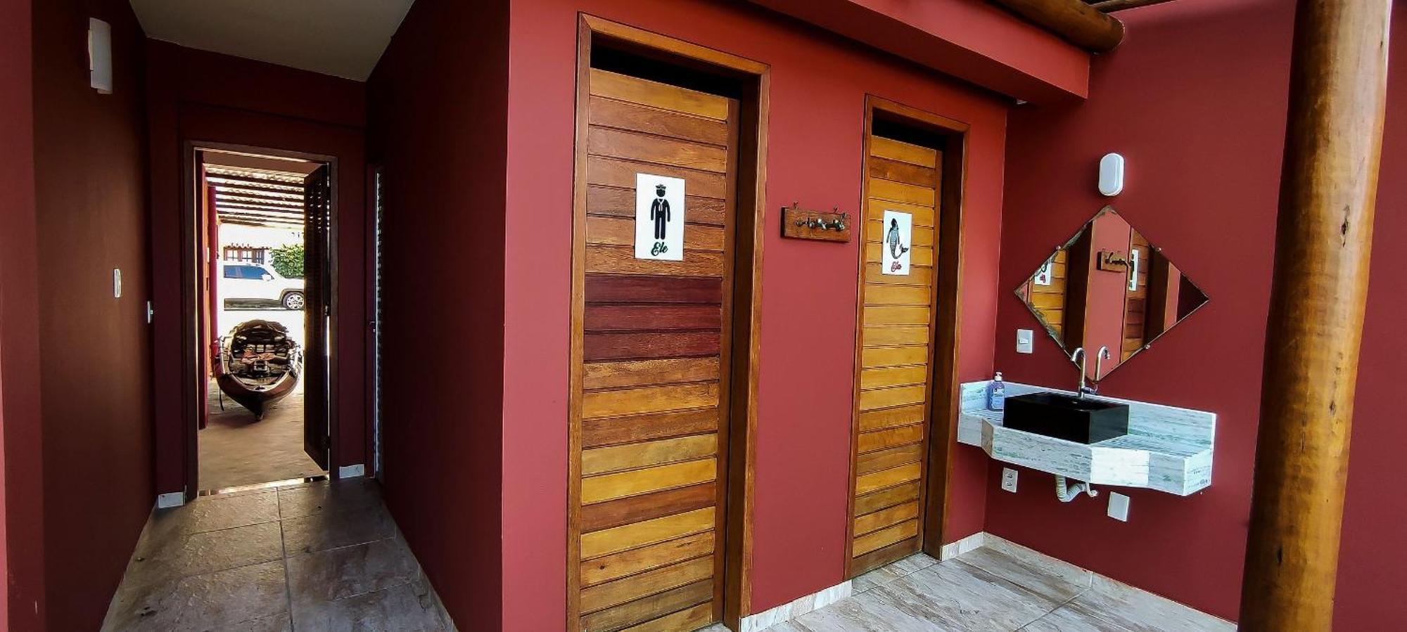 Casa De Frente Para A Praia - Arraial D' Ajuda 塞古罗港 外观 照片