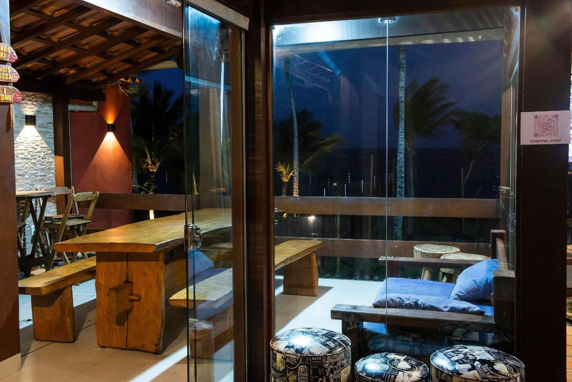 Casa De Frente Para A Praia - Arraial D' Ajuda 塞古罗港 外观 照片