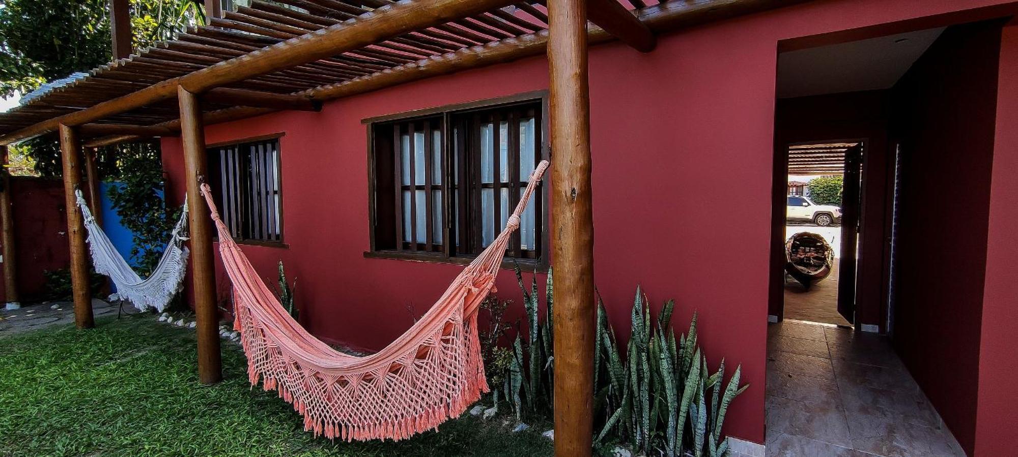 Casa De Frente Para A Praia - Arraial D' Ajuda 塞古罗港 外观 照片