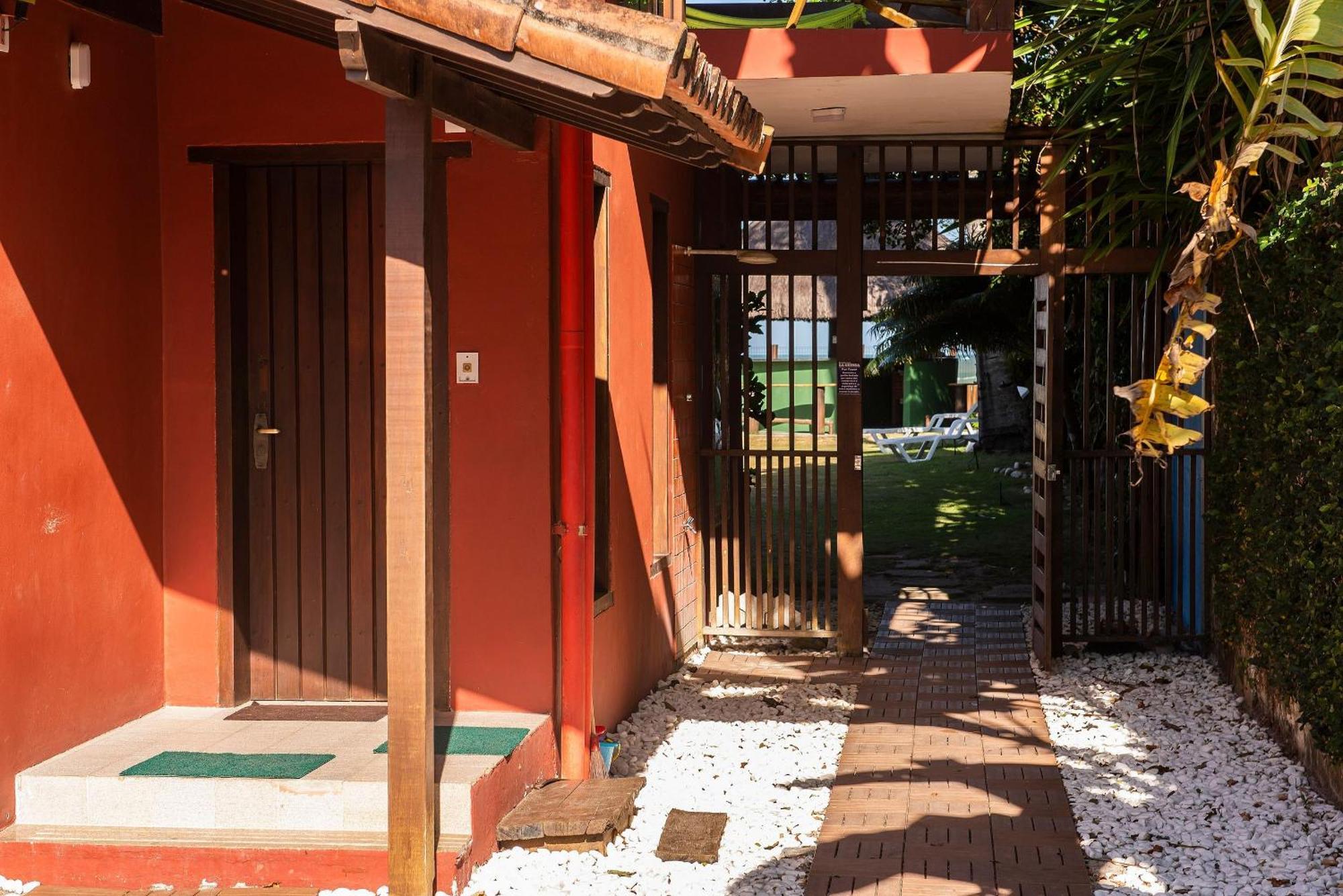 Casa De Frente Para A Praia - Arraial D' Ajuda 塞古罗港 外观 照片