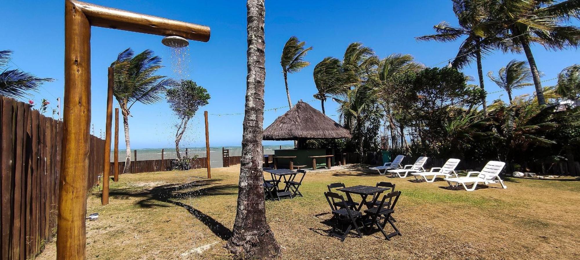 Casa De Frente Para A Praia - Arraial D' Ajuda 塞古罗港 外观 照片