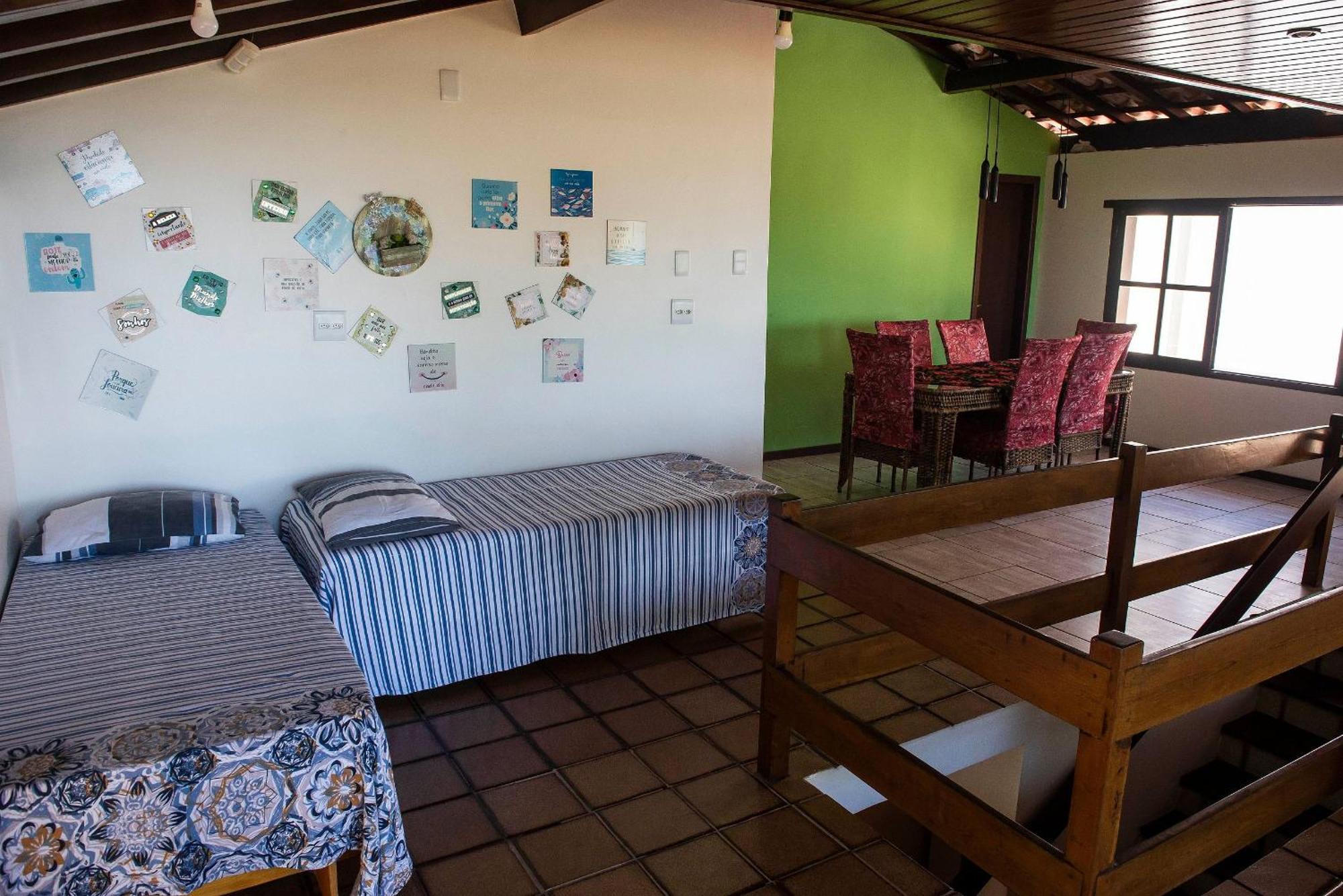 Casa De Frente Para A Praia - Arraial D' Ajuda 塞古罗港 外观 照片