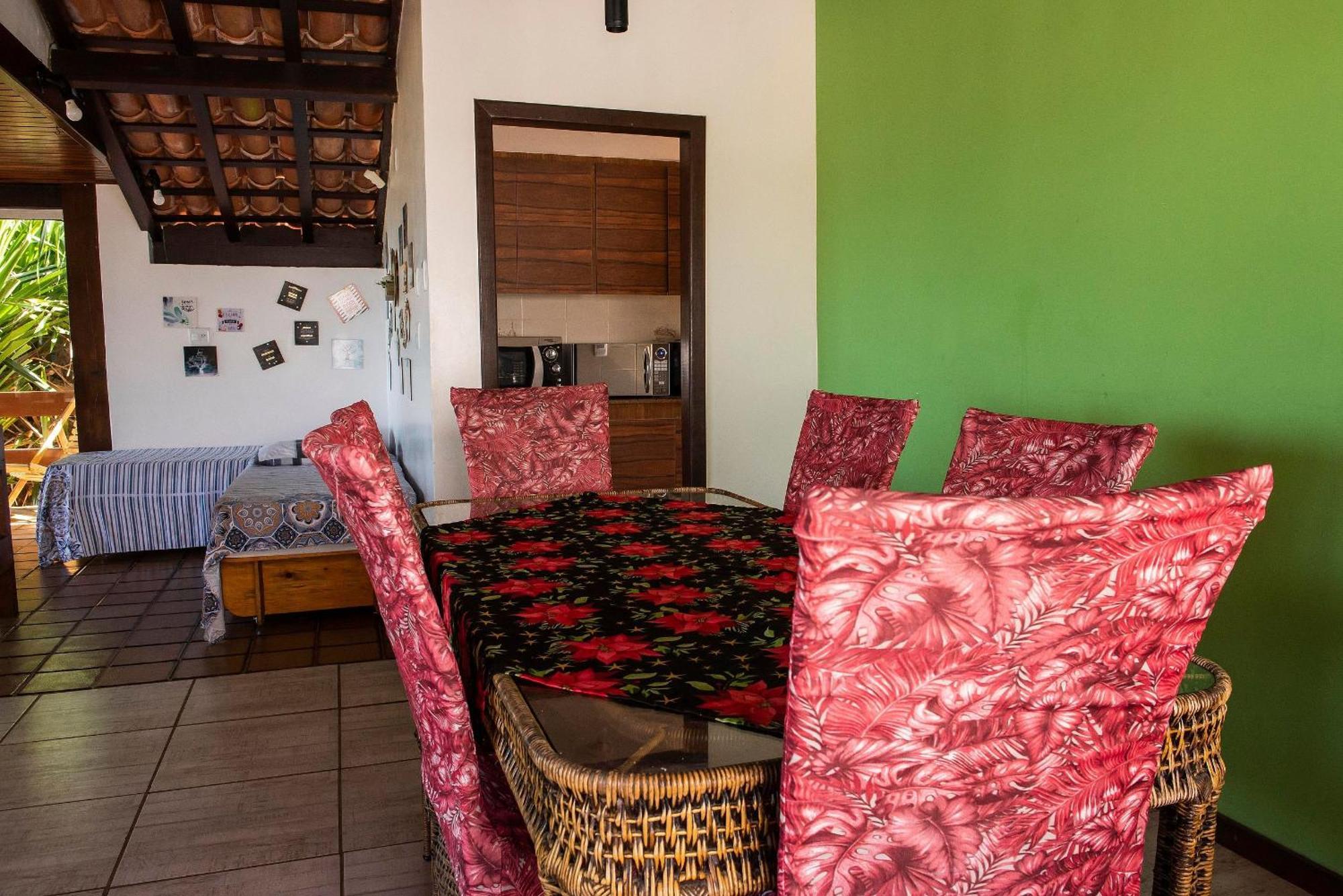 Casa De Frente Para A Praia - Arraial D' Ajuda 塞古罗港 外观 照片